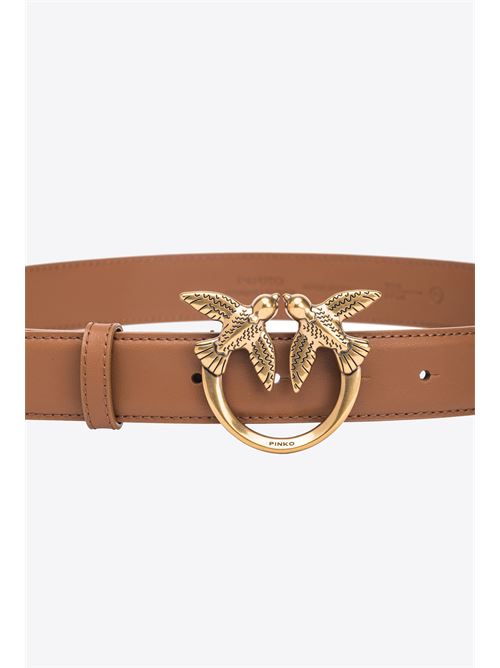 cintura love birds in pelle 3cm Pinko | 100125 A0F1L17Q